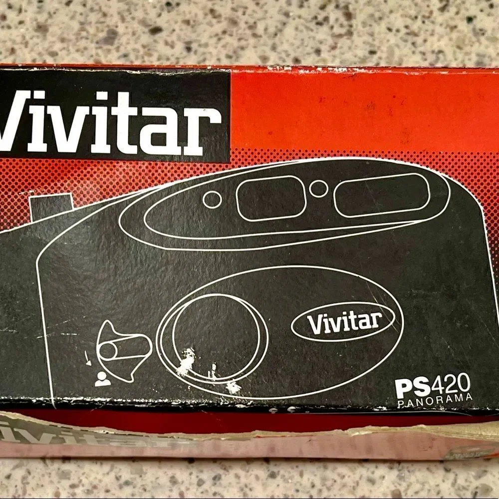 Vintage Vivitar PS420 35mm Film Camera - Panorama Tested-Works~Used On TV Show